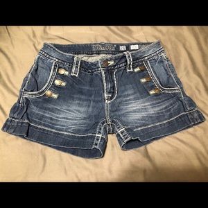 Miss me size 28 shorts